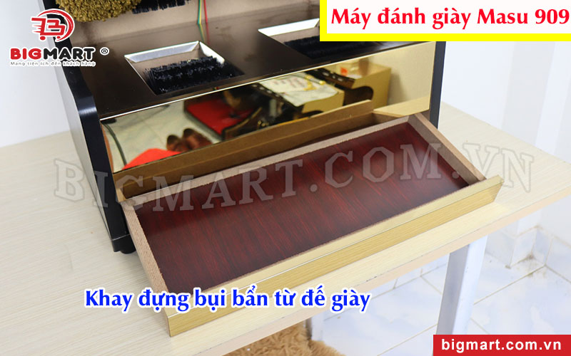 Khay chứa bụi từ đế giày