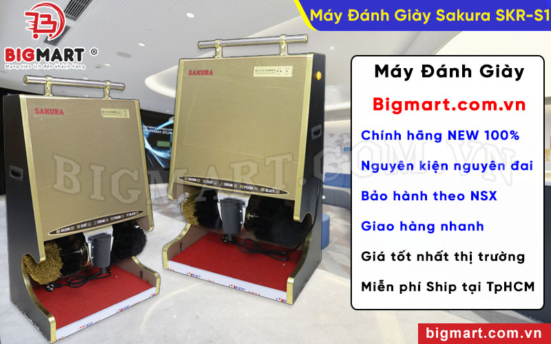 Mua máy đánh giày Sakura chính hãng tại Bigmart