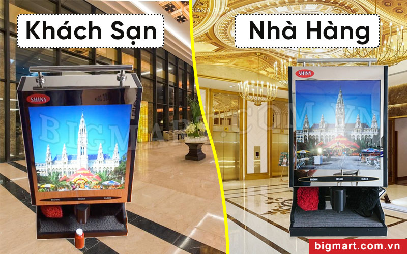 Máy đánh giày cho khách sạn, nhà hàng