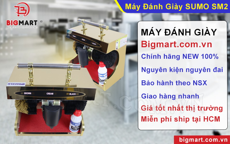 Mua máy đánh giày SUMO SM2 chính hãng tại Bigmart