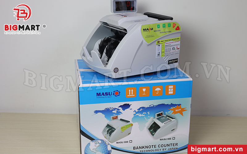 Máy đếm tiền MASU 888 chính hãng