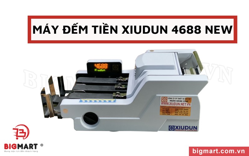 Máy đếm tiền XIUDUN 4688 New