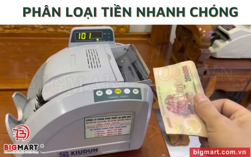 Phân loại tiền nhanh chóng