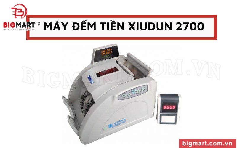 Máy đếm tiền Xiudun 2700 