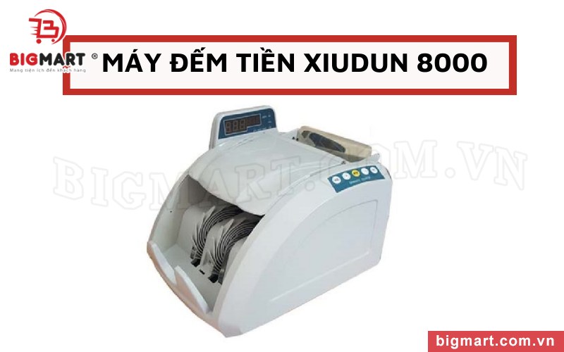 máy đếm tiền Xiudun 8000