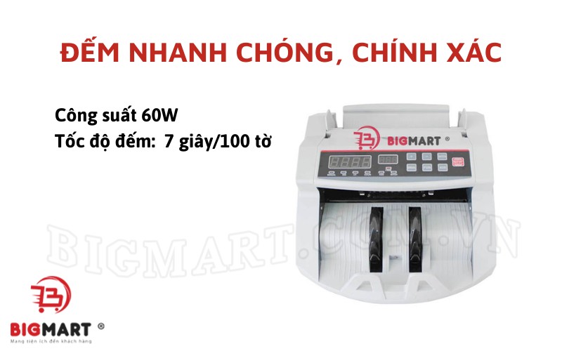 Máy đếm tiền Xiudun 2200 có khả năng đếm tiền nhanh chóng 