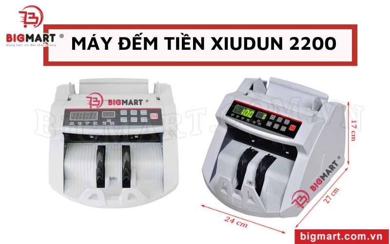 Máy đếm tiền XIUDUN 2200