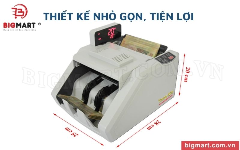 hiết kế sản phẩm XIUDUN 2300C nhỏ gọn, tiện lợi