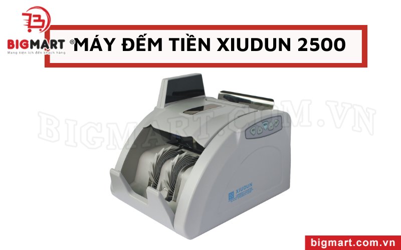 Máy đếm tiền Xiudun 2500