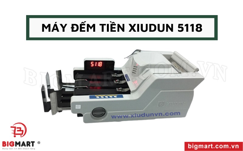 Máy đếm tiền Xiudun 5118