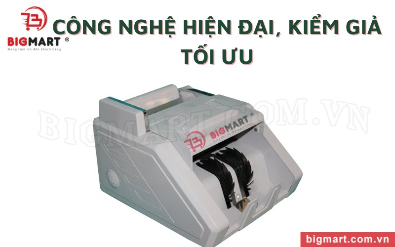 Máy đếm tiền Xiudun 2400 có khả năng phát hiện tiền giả chính xác, nhờ áp dụng chương trình phần mềm hiện đại