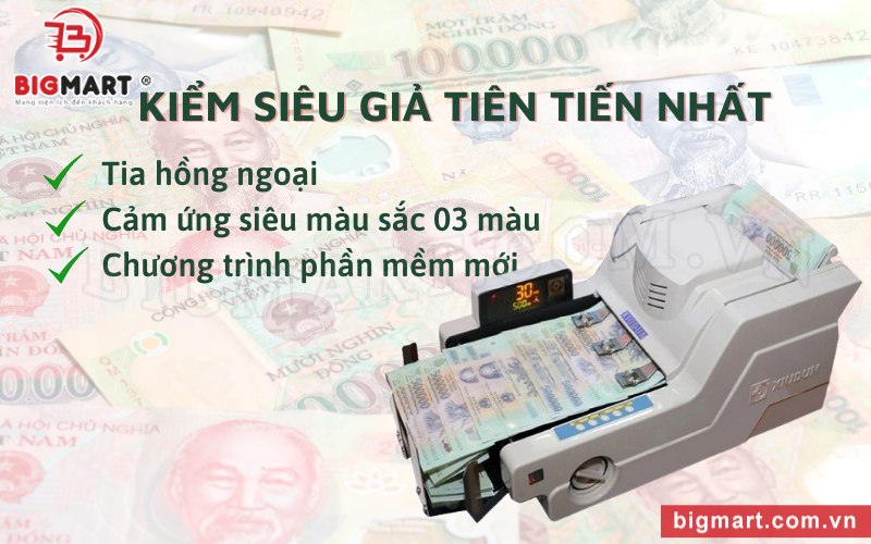 Máy đếm tiền xiudun 618 có khả năng kiểm tra tiền siêu giả polyme siêu chuẩn