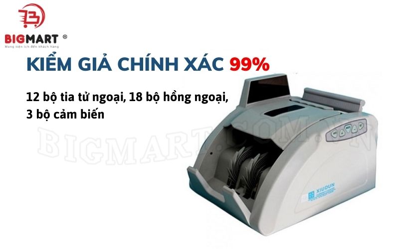 Xiudun 9500 có khả năng kiểm giả chính xác