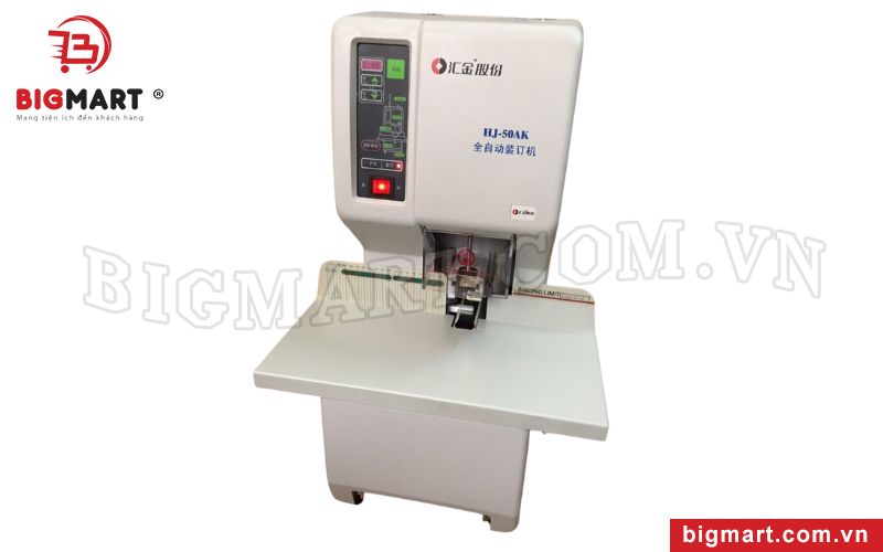 Bàn đóng máy đóng chứng từ ống nhựa HJ-50AK