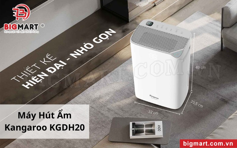 Máy Hút Ẩm Kangaroo KGDH20