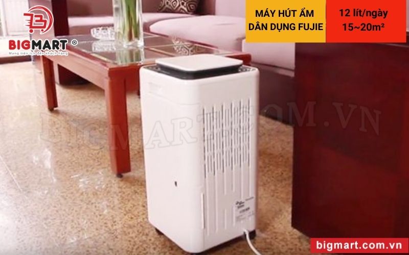Hình ảnh của máy hút ẩm gia đình FujiE HM-912EC
