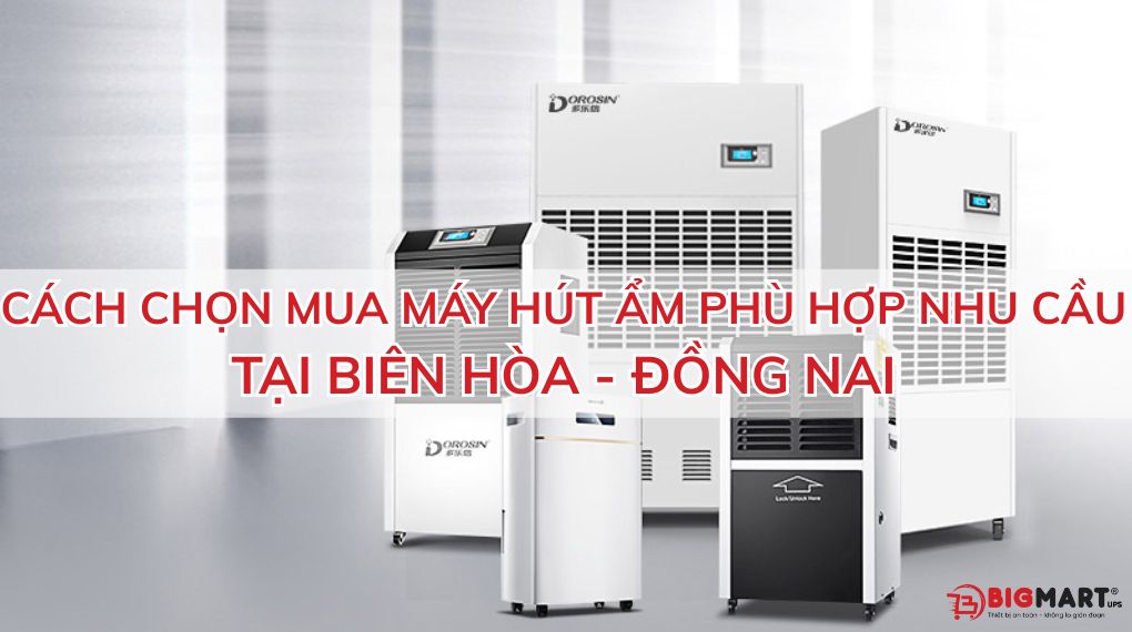 chọn mua máy hút ẩm phù hợp nhu cầu tại Biên Hòa - Đồng Nai