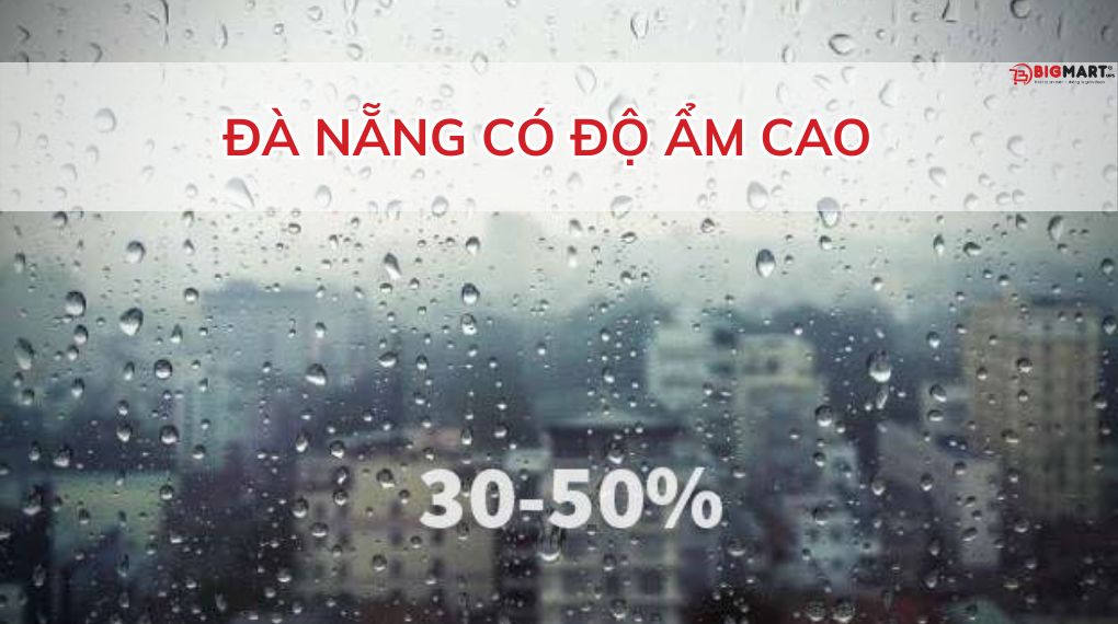 độ ẩm cao tại đà nẵng
