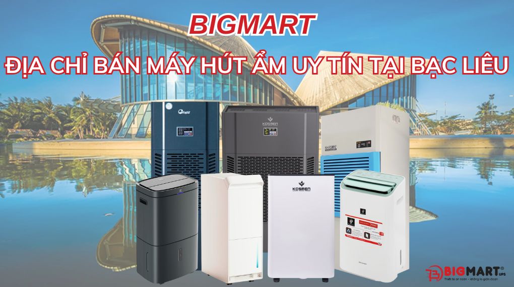 Địa chỉ bán máy hút ẩm tại Bạc Liêu