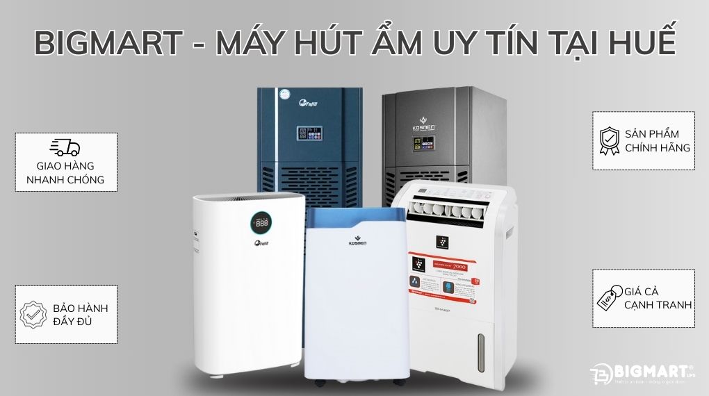 Địa chỉ cung cấp máy hút ẩm tại Huế
