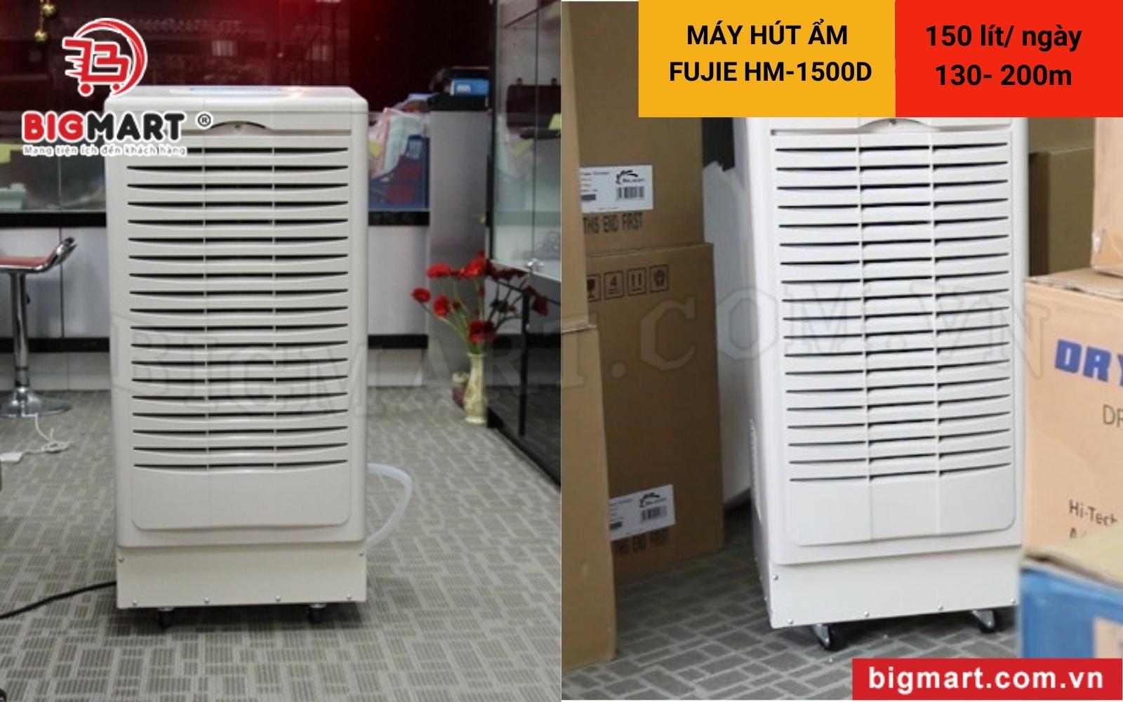 hình ảnh thực tế của Máy hút ẩm công nghiệp FujiE HM-1500D