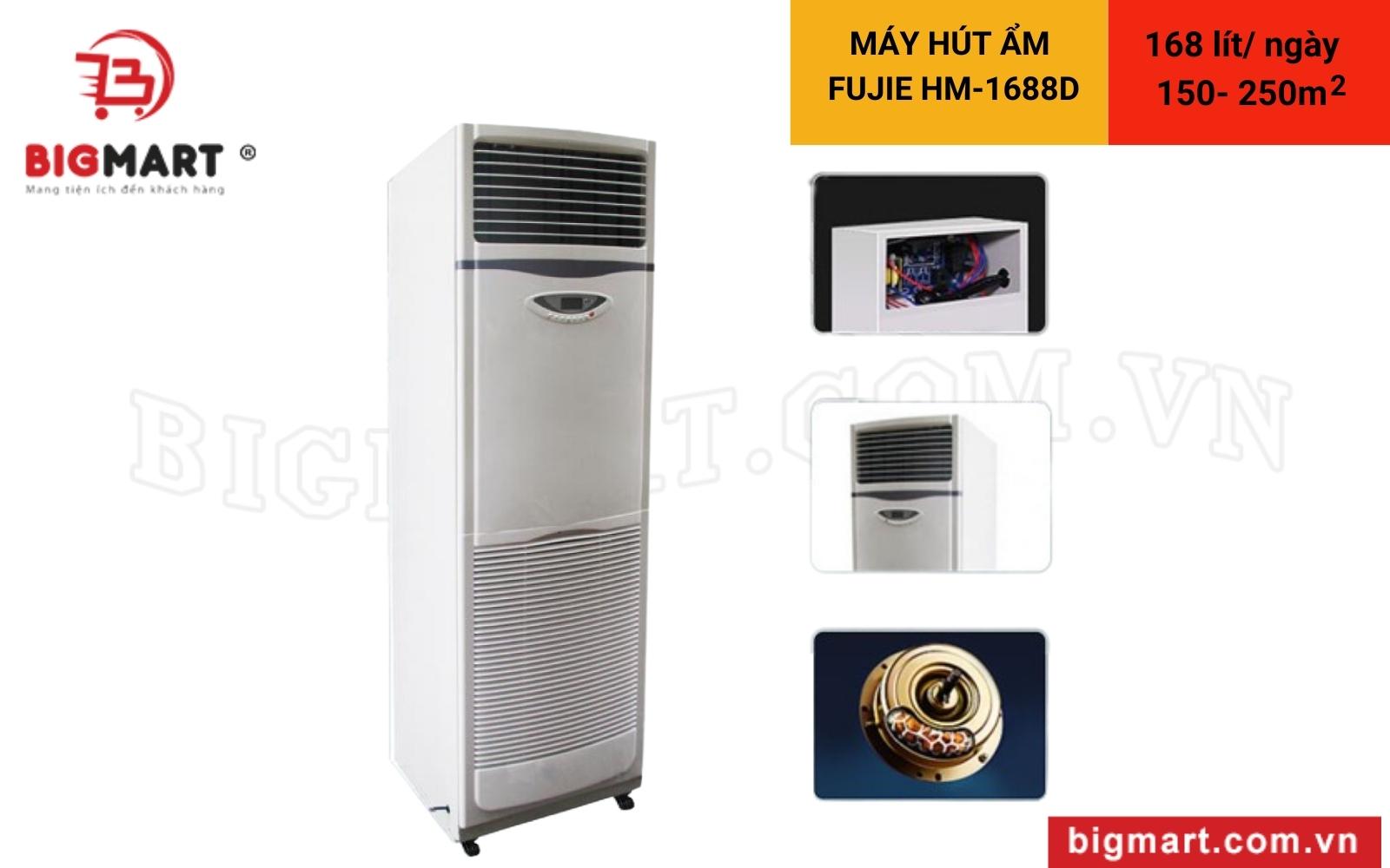 Máy hút ẩm công nghiệp FujiE HM-1688D