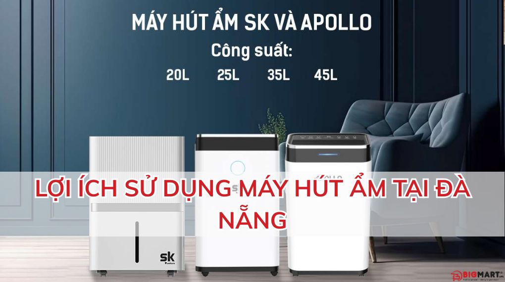 lợi ích khi sử dụng máy hút ẩm tại Đà Nẵng