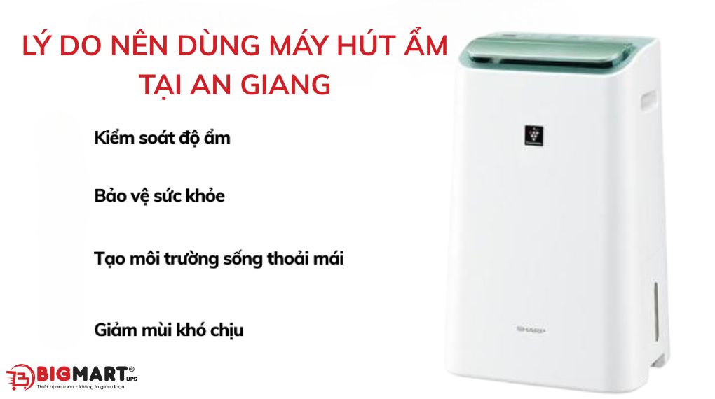 Lý do nên sử dụng máy hút ẩm tại An Giang