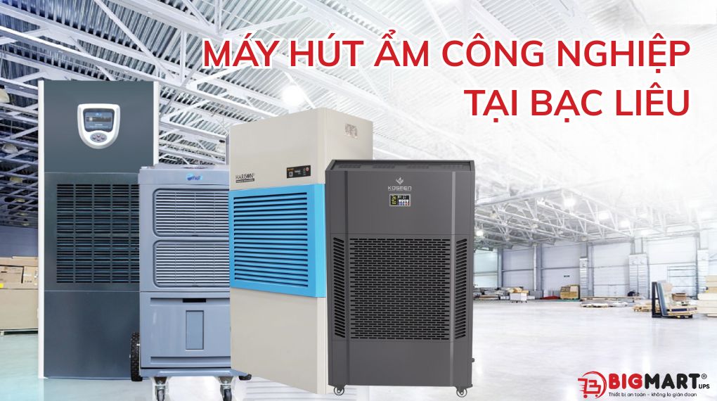 Máy hút ẩm công nghiệp tại Bạc Liêu 