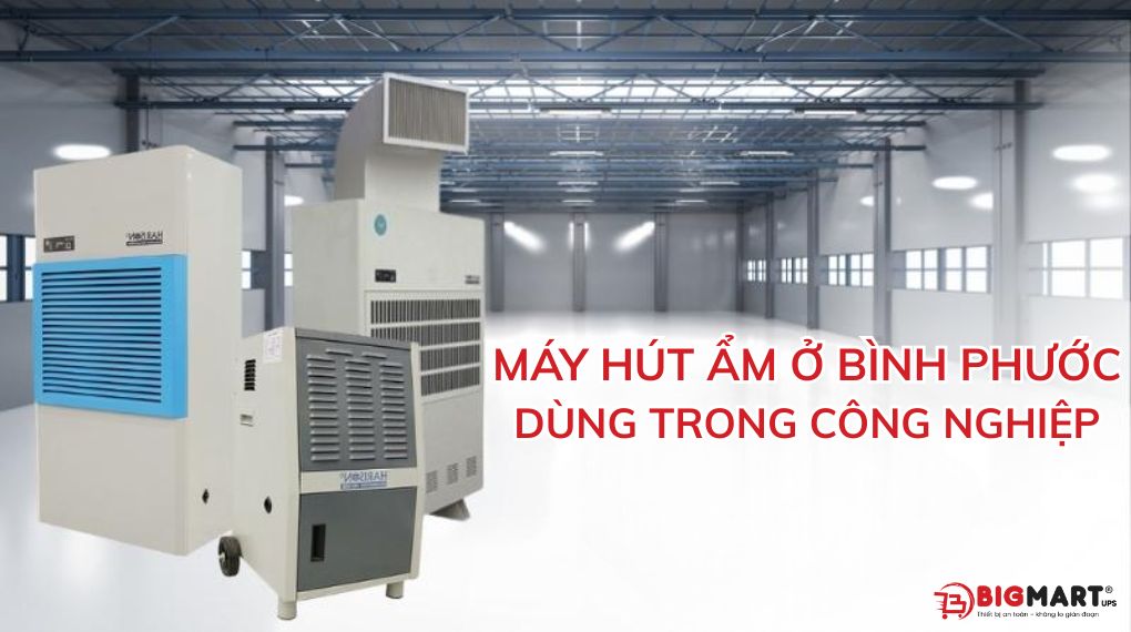 Máy hút ẩm tại Bình Phước trong công nghiệp