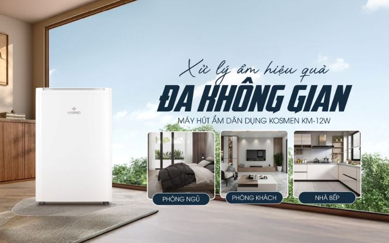 Máy hút ẩm Kosmen KM-12W