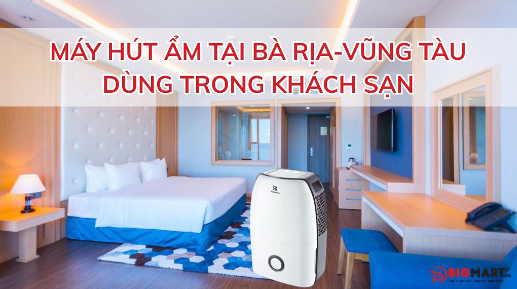 Máy hút ẩm tại Bà Rịa - Vũng Tàu sử dụng trong khách sạn
