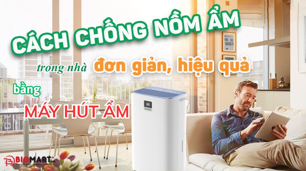 Máy hút ẩm chống nồm hiệu quả