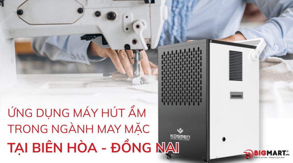 Ứng dụng máy hút ẩm trong ngành may mặc tại Biên Hòa - Đồng Nai
