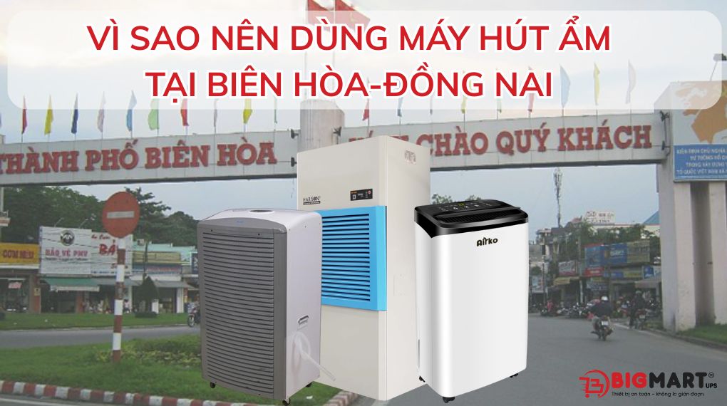 Vì sao nên dùng máy hút ẩm tại Biên Hòa - Đồng Nai