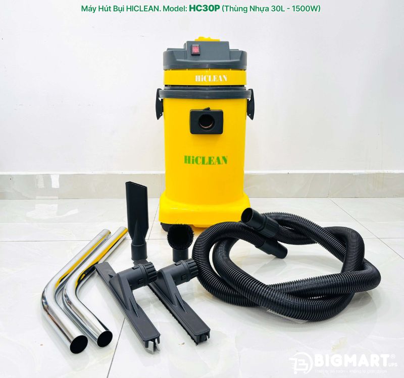 Phụ kiện đi kèm của HiClean HC30P
