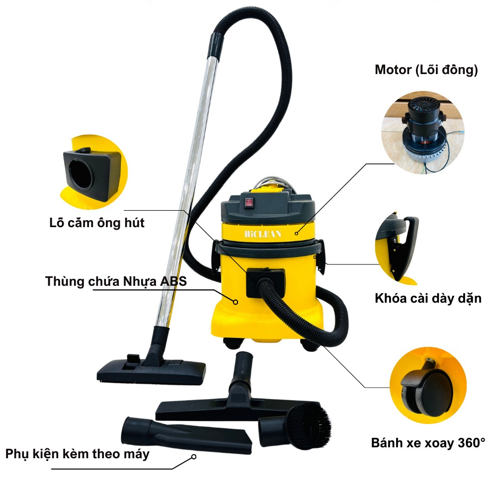 Cấu tạo của HiClean HC15P