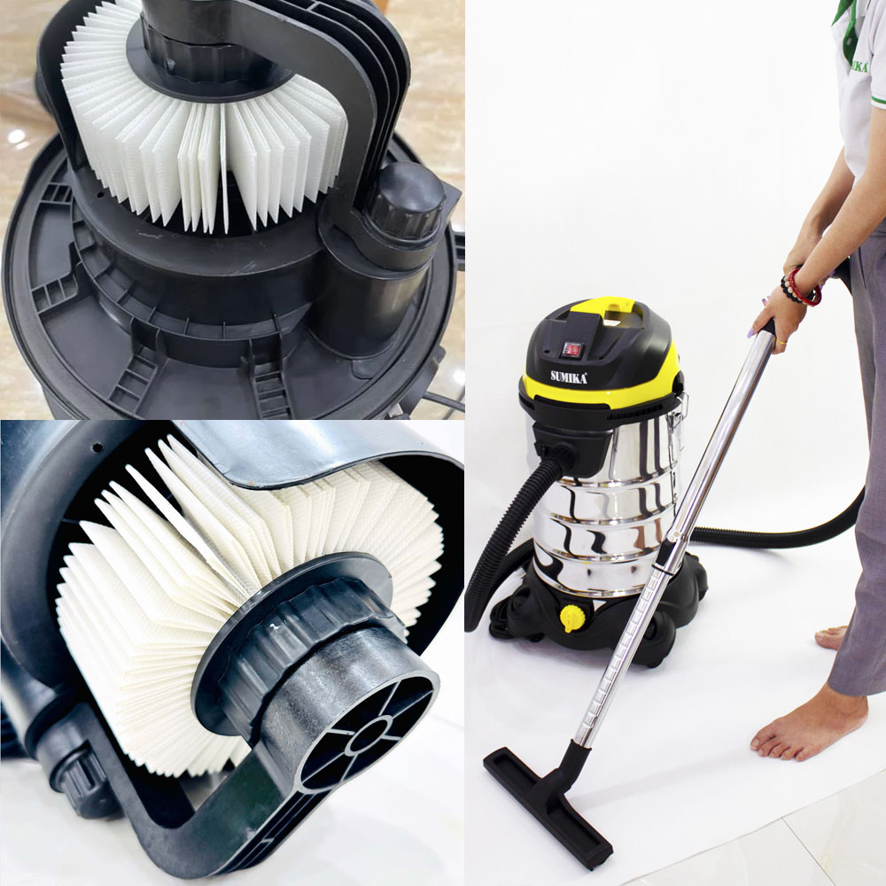 Tích hợp màng lọc HEPA cao cấp đảm bảo an toàn trước bụi mịn