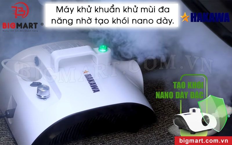 Máy khử khuẩn tạo khói nano dày đặc khử mùi diệt khuẩn mọi ngóc ngách