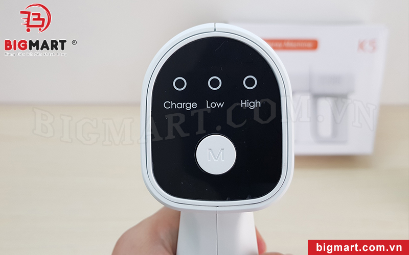 Máy được trang bị 2 chế độ phun Nano chuyên nghiệp