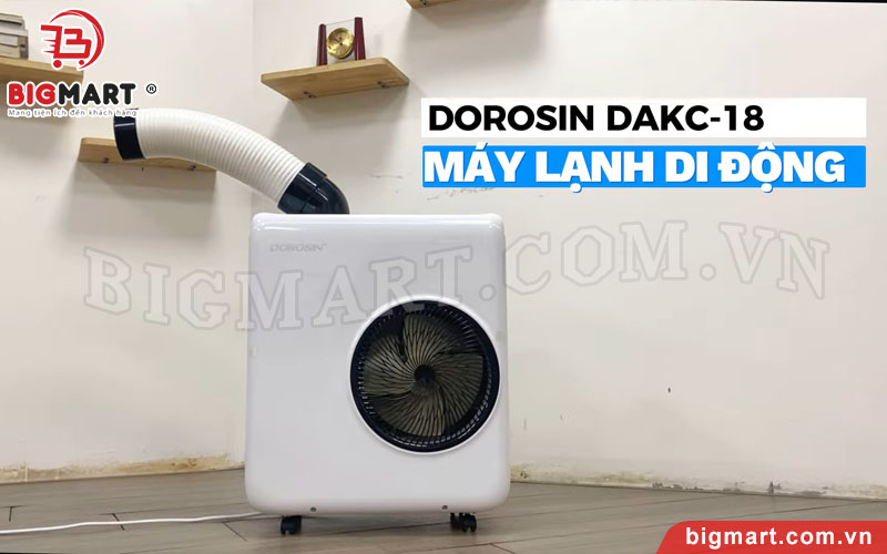 Mua máy lạnh di động Dorosin tại Hoàng Quân