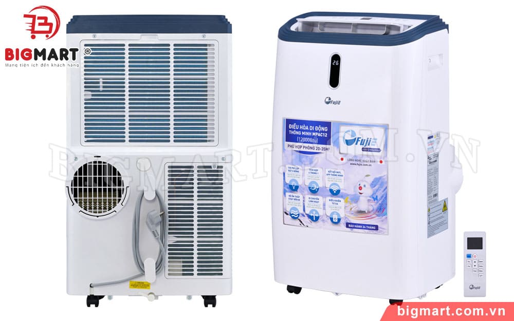 Máy lạnh di động FujiE MPAC12 (12.000 BTU)