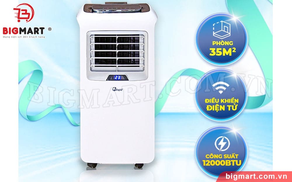 Điều hòa di động FujiE MPAC12B (12.000BTU)