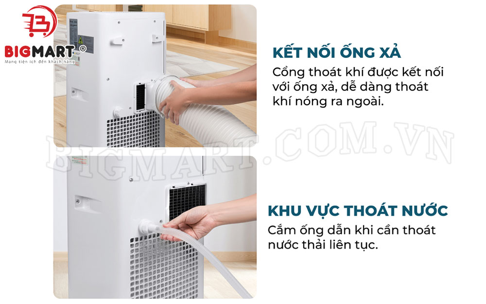 Dễ dàng lắp đặt ống thoát nước