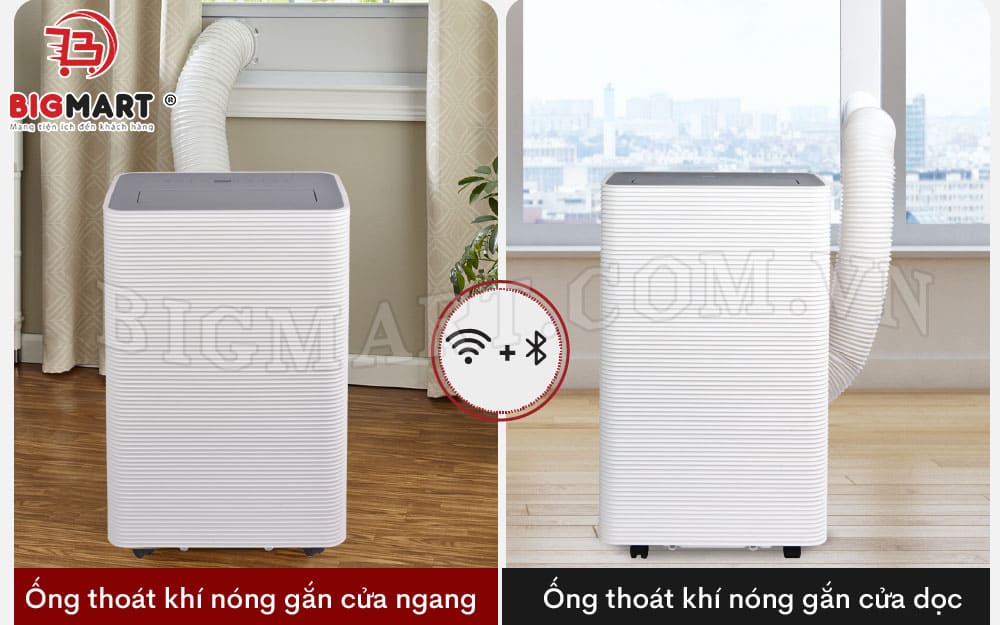 Tiện lợi với tích hợp 2 cục nóng lạnh trong 1 thiết bị