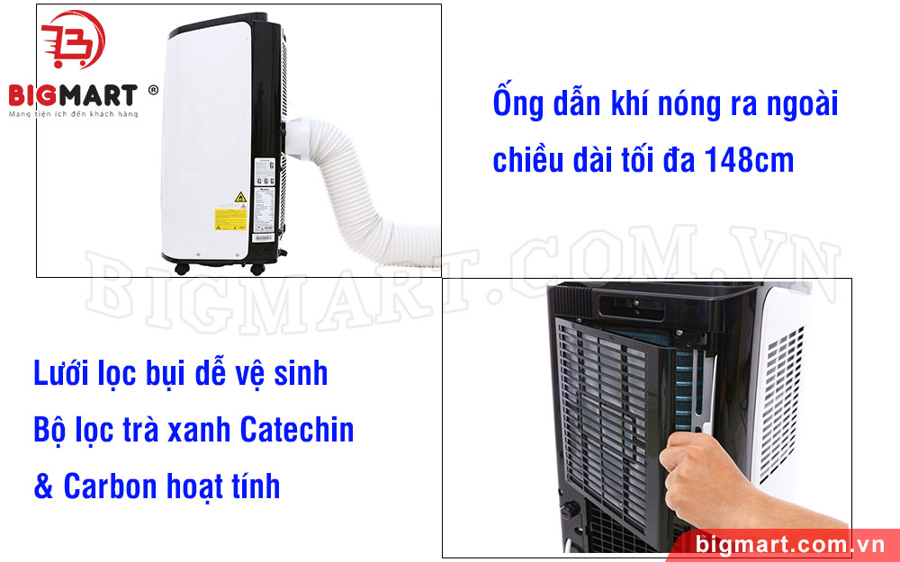 Ưu điểm của máy lạnh di động Gree