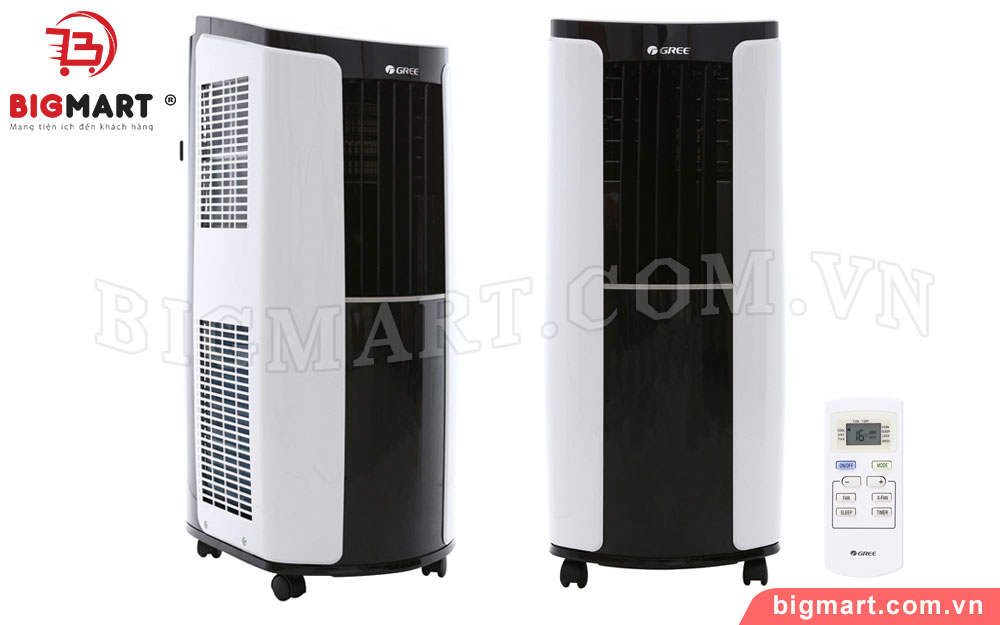 Máy lạnh di động Gree GPC09AK-K6NNA1A (9000BTU)