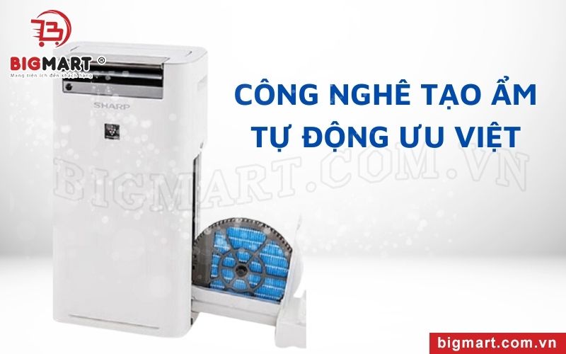 Bộ lọc tạo ẩm của máy tạo ion lọc không khí tạo ẩm Sharp KC-G40EV-W