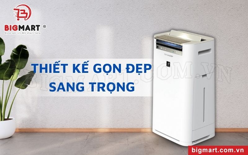 Thiết kế hiện đại, gọn gàng, dễ di chuyển  