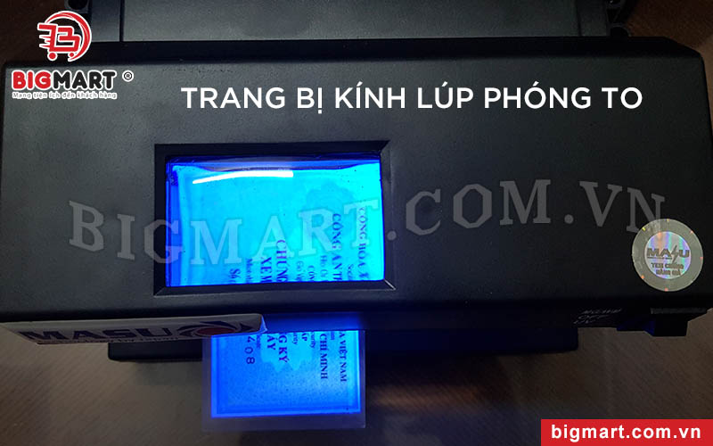 Trang bị kính lúp phóng to